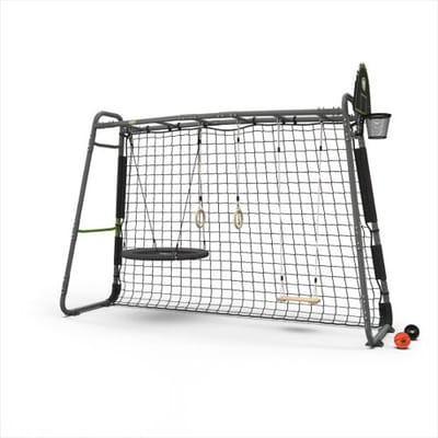 EXIT GetSet Monkeybar MB305 - Monkey Bar Klimrek voor Buiten - Speeltoestel voor Kinderen - Grijs
