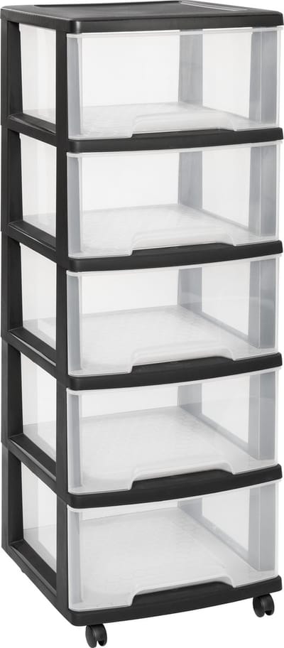 eify ladesysteem 5x20L + wielen zwart