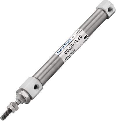 Dailygoody - Pneumatische Cilinder - Slim Design - 10mm Bore - 60mm Stroke - Efficiëntie Versterken - Voor Diverse Toepassingen - Geschikt voor Automa..