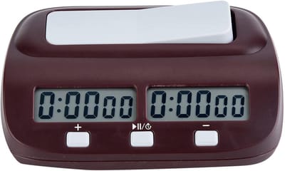 Draagbare Digitale Schaakklok 10 Uur - Instelbare Timer voor Aftellen & Optellen - Multifunctioneel voor Chinees & Internationaal Schaakspel