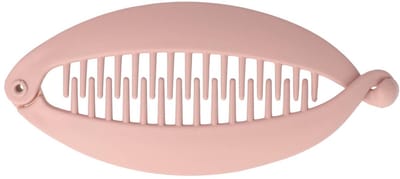 Haarsoires Haarspeld Bananenklem 14cm - Staartklem - Basic - Matte Kleur - Roze - Haarclip - Langwerpige Staart Haarklem - Banana Clip - Hair Clip - Decoratieve Haaraccessoire