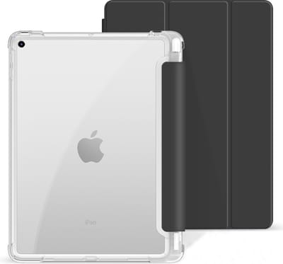 Mobiq Tablet Hoes - geschikt voor iPad 10.2 inch (2021/2020/2019) - geschikt voor iPad Generatie 7/8/9 Trifold Bookcase Hoesje