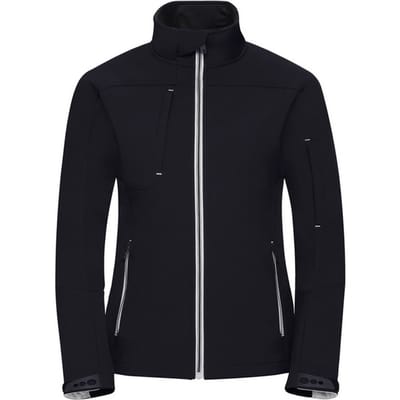 Russell Dames/Dames Bionic Zachte Shell Jas (Franse marine)