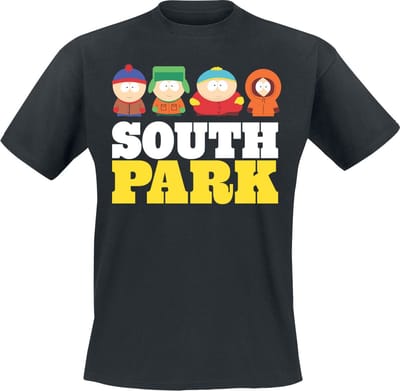 South Park South Park Heren T-shirt - zwart - L