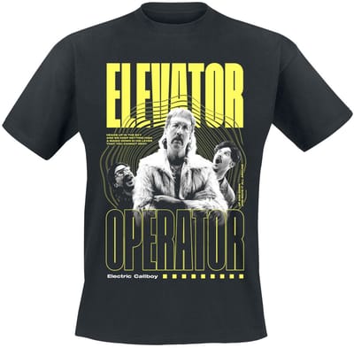 Electric Callboy Elevator Operator Heren T-shirt - zwart - 4XL