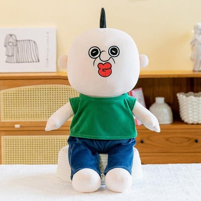 40Cm Nieuwe Bangbang En Yuzhi Pluche Speelgoed Kawaii Koreaanse Anime Figuur Pop Schattig Grappig Cadeau Voor Kinderen Fans Kinderen Verjaardagscadeaus 40cm