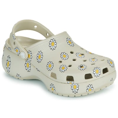 Klompen Crocs CLASSIC PLATFORM FLORAL CLOG