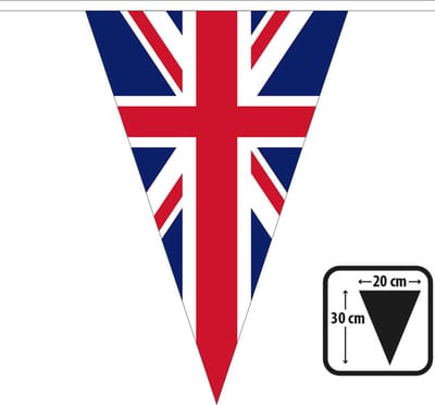 Boland - PE vlaggenlijn Union Jack - Landen - Landen