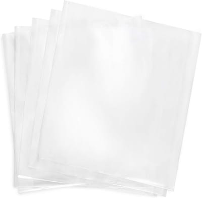 200 Transparante Krimpfoliezakken (17.8x17.8 cm) voor Zeep, Kaarsen en Cadeaus Verpakken