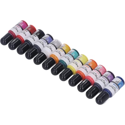 12 Kleuren Epoxyhars Pigment Gelijkmatige Glans DIY Handwerk Epoxyhars Kleurstof voor Cement Gips white