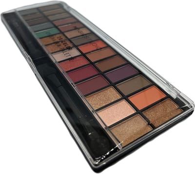 DW4Trading Make Up Natural Eye Oogschaduw Pallet met 2 Kwastjes - 28 Shades - nr. 1
