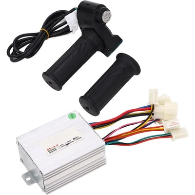 Fietscontroller Vermogensdisplay Gashandvat Elektrische Fiets Geborstelde Controller Kit voor Driewieler