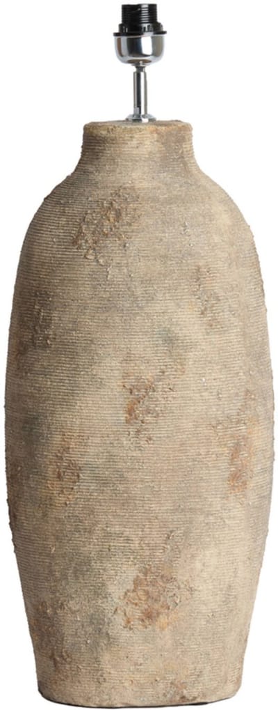 Tafellamp - bruin - LUCENTE - keramiek - losse armatuur - E27 - 1742983 - Light & Living