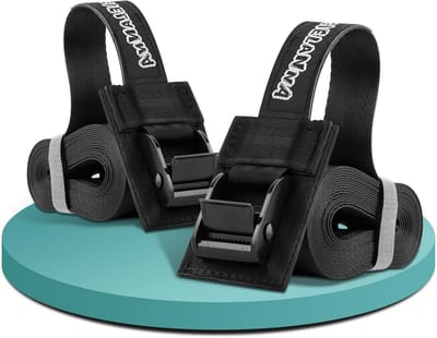 Spanbanden met Bescherming 2x2m - 25mm Breed - Bevestigingsriemen voor Fietsendrager, Dakkoffer en Kayak - Hoge Treksterkte