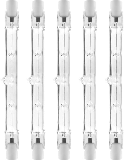 Modee Halogeenlamp R7s - 240W 2700K 4700 LM 230V - Staaflamp - 118mm - Warm Wit - 5 stuks