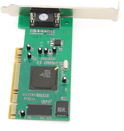 Allecto - Grafische Kaart - PCI Grafische Kaart - 8 MB Videogeheugen - Compatibel met 64-Bit PCI-X Slot - Uitgang - Ideaal voor Desktop Computers