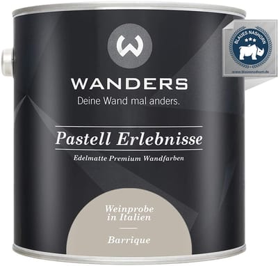 Wanders Muurverf - Edelmatte Krijtverf voor Hout en Meubels - Licht Grijsbruin - 2,5L