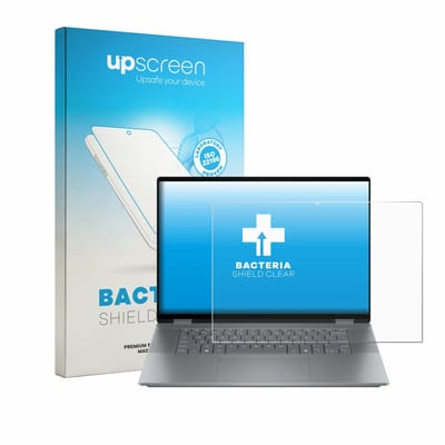 upscreen - Screenprotector voor HP OmniBook X Flip 2-in-1 AI 16-cc0796ngx - Folie Beschermfolie transparant antibacterieel