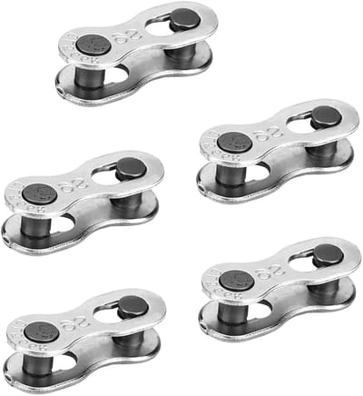 5 Pairs Verbindingslinks voor Fiets, Snelle Ontgrendeling Kettinglinks voor 6/7/8/9/10 Versnellingen, Fietsonderdelen en Accessoires