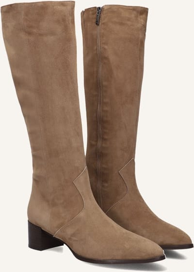Notre-V 63297 Laarzen - Suède - Dames - Taupe - Maat 37