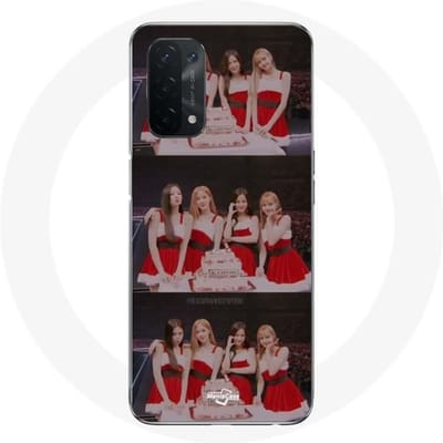 Coque pour Oppo A54 5G BLACKPINK Cadeau de Noël Chanson Last Christmas