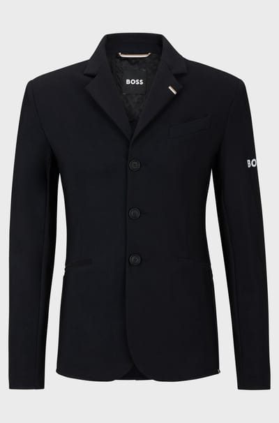 Boss Equestrian Allen Wedstrijdjas Slim-fit Heren Core XS Zwart