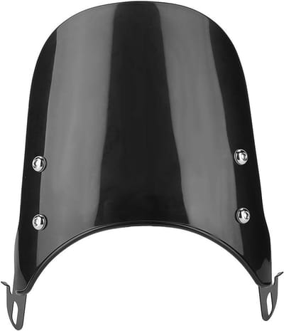 Retro Motorfiets Windscherm voor 5-7 Inch Koplampen | Accessoires voor Motorrijders en Bescherming tegen Wind