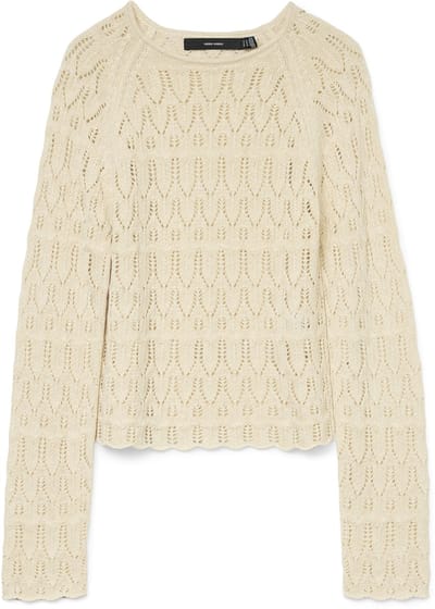 Vero Moda Trui Vmnewfabienne Ls O-neck Pullover No 10306632 Birch Dames Maat - XS
