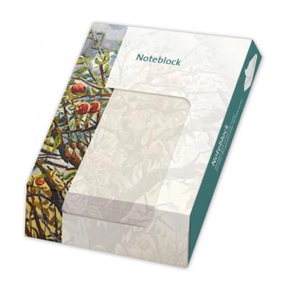 Bekking & Blitz - Memoblok - Memo blocnote - Notitieblok - Kunst - Terras in een tuin te Laren - Evert Pieters - Singer Laren