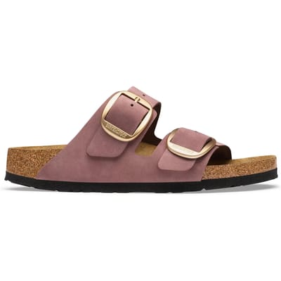 Damessandalen van nubuckleer Birkenstock Arizona Big Buckle