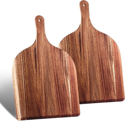 Extra grote pizza schalen set van 2 - 42 cm, ideaal voor pizza's, taarten en snacks