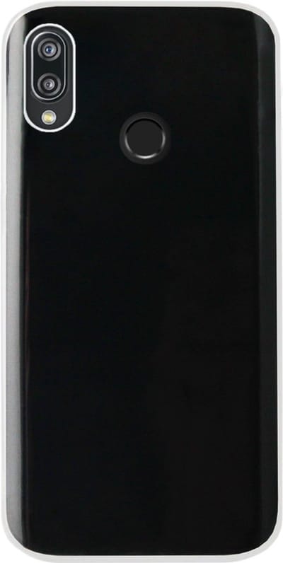 ADEL Siliconen Back Cover Softcase Hoesje Geschikt voor Huawei P Smart 2019 - Doorzichtig Transparant