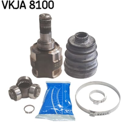 Homokineet reparatie set, aandrijfas SKF VKJA 8100