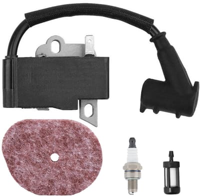 Dailygoody - Bougiemodule Grastrimmer - Vervangingsonderdeel - Inclusief Luchtfilter - Geschikt voor Stihl FS70 - Compleet Set
