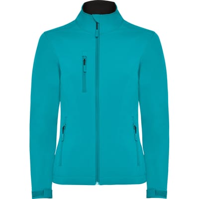 Roly Dames/Dames Nebraska Zachte Shell Jas (Aquamarine)
