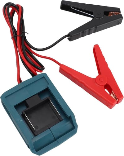 Auto Jump Starter - Noodstroom Accu - Voertuig Starten - Compatibel met 18V Accu - 300 gram - Zwart
