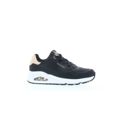 Skechers Skechers Uno Metallic Sneakers zwart Synthetisch
