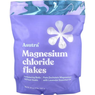 Asutra, Magnesiumchloridevlokken, 907 g (32 oz)