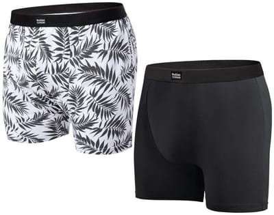 ATLAS FOR MEN - Set van 2 stretchboxershorts - Heren - Verkrijgbaar in grote maten - 4XL