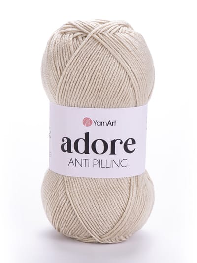 YarnArt Adore – Anti-Pilling Acryl Garen – Zacht & Kleurvast – Ideaal voor Kleding en Babyprojecten - Kleur 335