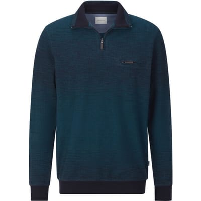 Babista herren Sweatshirt - 44/46 - donkerblauw - Plus Size