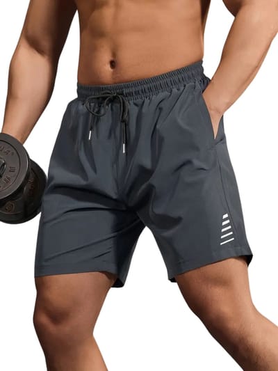 Bovista Tennisbroek Heren - Tennisshort - Tenniskleding - Padelbroek - Padel - Gym - Short - Grijs - Maat S