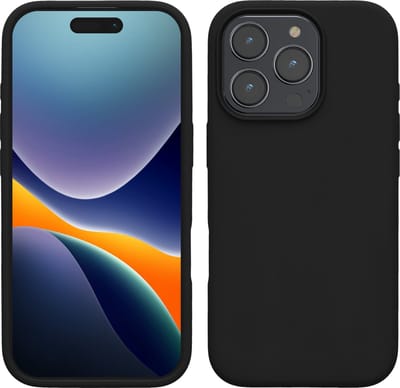 kwmobile telefoonhoesje geschikt voor Apple iPhone 16 Pro Max - Hoesje met siliconen coating - Smartphone case in zwart