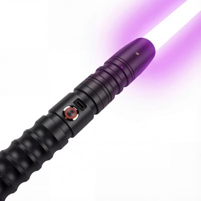 JAXY XRGB3.0 Lightsaber - "Prime" - Aluminium Lichtzwaard met App & Bluetooth - Heavy Dueling & Smooth Swing - 12W - Zwart