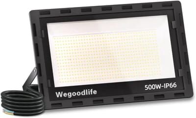 Krachtige 500W LED Buitenlamp 50.000 Lumen Koud Wit IP66 Waterdicht
