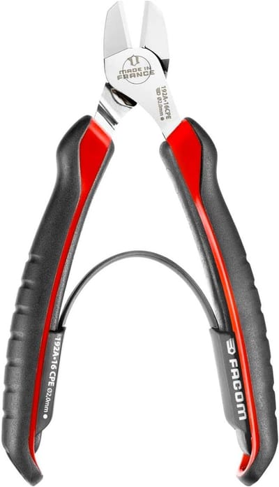 Diagonaal beitelschroevendraaier 160mm voor zachte draad en pianodraad tot 2mm