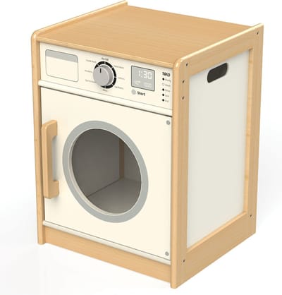 Tidlo Educational Wooden Toy Washing Machine