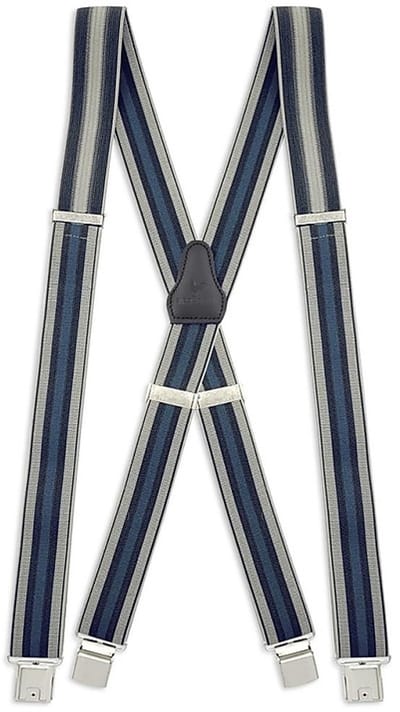 Sir Redman - Bretels - XL bretels Lucas Smith blauw - blauw / grijs