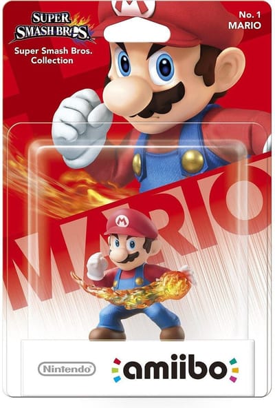 Nintendo Amiibo no. 1 Mario (Super Smash Bros. Collection)