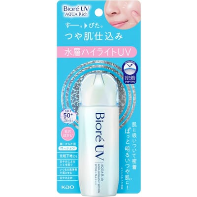 Kao - Biore UV Aqua Rich Aqua Highlight Lotion SPF 50+ PA++++ 70ml - JP Edition